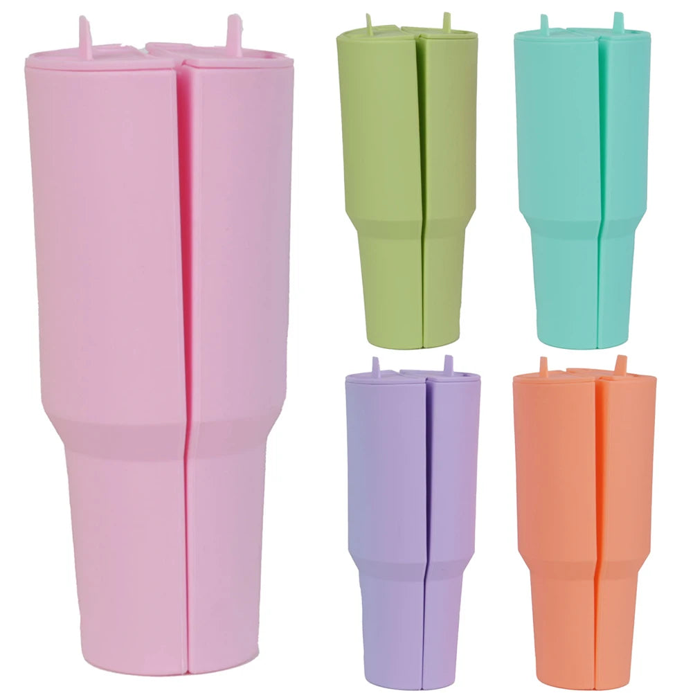 ‎Silicone Drink Divider Insulated Mug Divider Water Cup Double-Flavor Lining for Stanley Cup 40oz